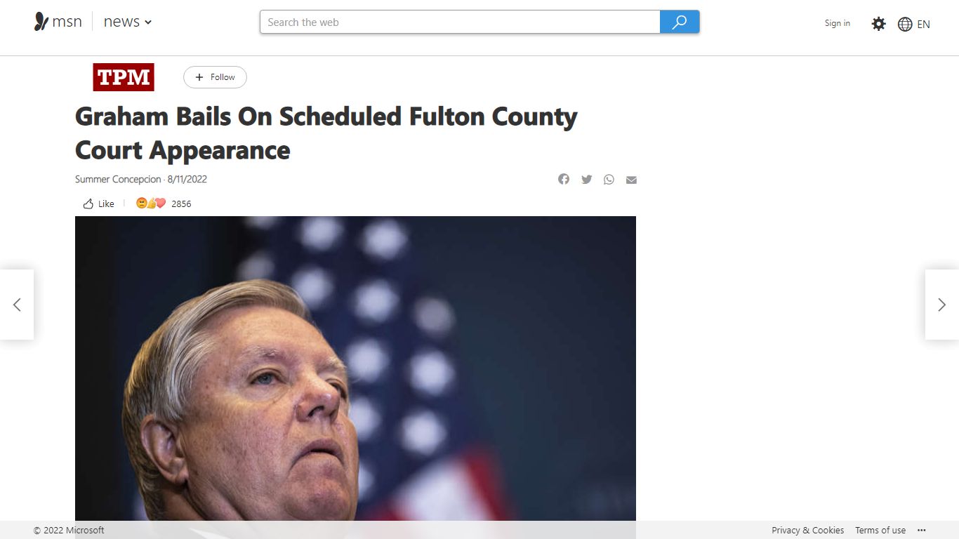 Graham Bails On Scheduled Fulton County Court Appearance